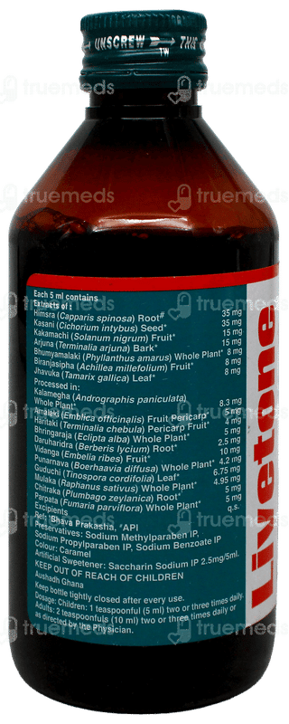 Livetone Syrup 200Ml